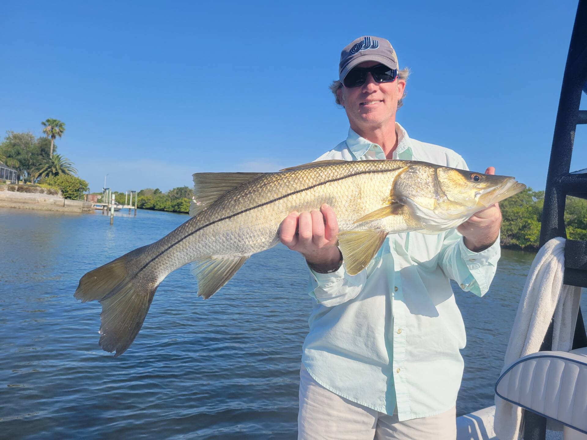 Anglers report the mangrove snapper bite is on fire